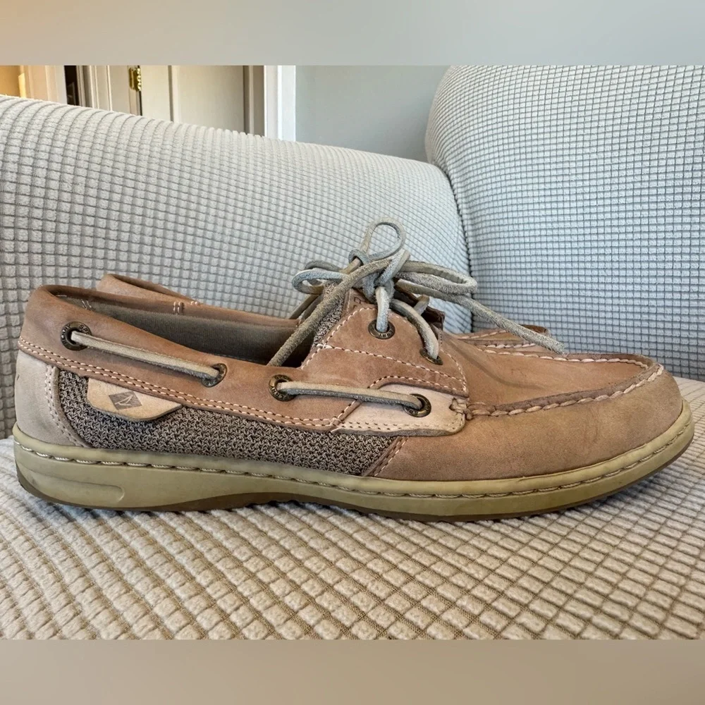 Sperry‎ Women's Tan Boat Shoes, Size 8.5